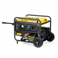 Генератор CHAMPION GG7001EW (6,8/7,5кВт 17лс 25л 88кг эл.старт колеса, счетчик) (GG7001EW)