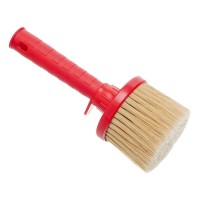 Кисть маховая, КМ 80, натуральная щетина, пластиковый корпус, пластиковая ручка Matrix (84007)