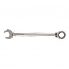 Ключ комбинированный трещоточный, 32 мм, CrV, зеркальный хром Matrix