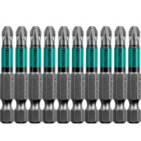 Биты Optimum PZ3, 50 мм, 10 шт KRAFTOOL 26124-3-50-10