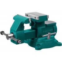 Тиски слесарные 140 мм, расход 273 мм Reversible KRAFTOOL 32705-140