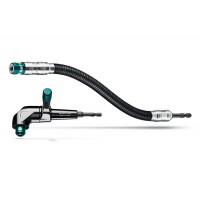 Набор: угловая ударная насадка + гибкий ударный адаптер RIGHT ANGLE SET, 2 шт, 140 мм, 425 мм KRAFTOOL 26778