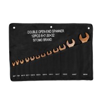 Набор ключей гаечных двусторонних 12шт. (6-32) омедненных SITOMO