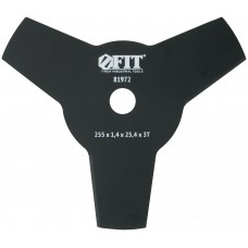 Нож для триммера, 3 лопасти, 2-х сторонние лезвия 255х25,4х3Т (81972)