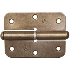 Петля карточная ПН-85 левая 85 x 41 x 2.5 мм, цвет бронзовый металлик 37645-85L