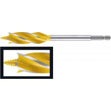 Сверло по дереву 4-х спиральное Х-тип Профи 14х165 мм (36213)