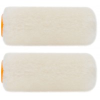 Валики, ядро 15 мм, 100% велюр, ворс 5 мм, под 6 мм ручку, 50 мм, 2 шт. (30-1107AKZO)