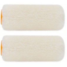 Валики, ядро 15 мм, 100% велюр, ворс 5 мм, под 6 мм ручку, 50 мм, 2 шт. (30-1107AKZO)