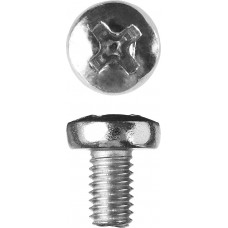 Винт с полусферической головкой M6?10 мм DIN 7985 кл. пр. 4.8 цинк 5 кг ЗУБР 303150-06-010