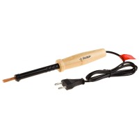 Паяльник электрический 60 Вт, клин, деревянная рукоятка ЗУБР 55405-60