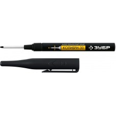 Перманентный маркер для отверстий Колибри-30 черный, наконечник L 30 мм, 2.8 мм ЗУБР 06338-2