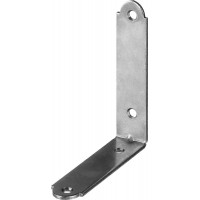 Узкий мебельный уголок 75 x 75 x 17 x 1.5 мм белый цинк ЗУБР УМ-1.5 31032-75