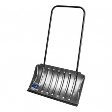 Движок для уборки снега оцинкованный, 735x385x1120 мм, стальная рукоятка, Сибртех (61698)