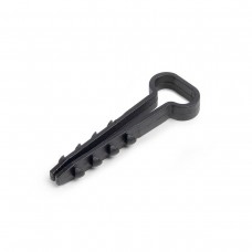 Дюбель-хомут ДХП 12-6 (черн) (100шт) (Fortisflex) (81830)