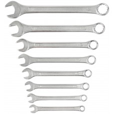 Ключи комбинированные в пластиковом держателе 