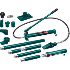 Набор для правки кузова 10 т, в пластиковом кейсе KRAFTOOL 43435-10