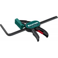 Пистолетная струбцина GT-160/60, 160/60 мм, универсальная, быстрозажимная, в T-track KRAFTOOL 32237