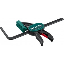 Пистолетная струбцина GT-160/60, 160/60 мм, универсальная, быстрозажимная, в T-track KRAFTOOL 32237