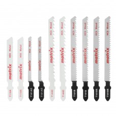 Набор полотен для электролобзика универсальный, 10 шт, T-SET1003 Matrix