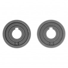 Подающий ролик, V профиль под стальную проволоку 0,8-1мм, 2 шт Denzel (93650)