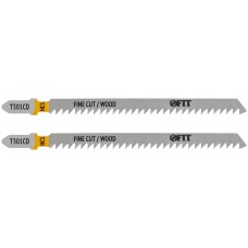 Полотна по дереву, HCS, шлифованные под свободным углом зубья, 116/91/3 мм (T301CD), 2 шт. (40898)