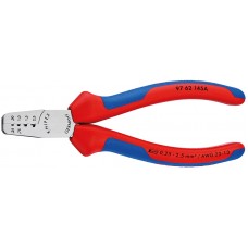 Пресс-клещи 0.25-2.5 мм? 4 гнезда контактные гильзы DIN 46228 1+4 145 мм 2-комп ручки KN-9762145A