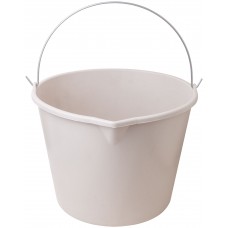 Ведро строительное пластиковое эластичное для перемешивания раствора с носиком 20 л (04084)
