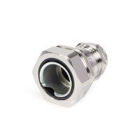 Ввод кабельный для металлорукава из нержавеющей стали ВК-М16(4-8 мм)-МР10 (INOX) (Fortisflex) (88167)