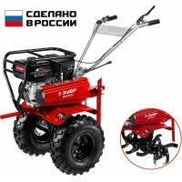 Мотоблок усиленный 7 л.с. с понижающей передачей ЗУБР МТУ-450