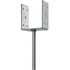 Основание столба ОС-U, U-образное, 101 x 120 x 60 мм ЗУБР 310286-100