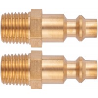 Адаптеры на пистолет-шланг с внешней резьбой, латунь, 2 шт. (81112)