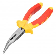 Длинногубцы изогнутые Insulated, 160 мм, двухкомпонентные рукоятки Matrix Professional (17472)