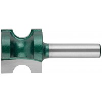 Фреза кромочная полукруглая DxHxL=25,4х22х54,2 мм (3639-082225)