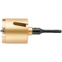 Коронка кольцевая по бетону алмазная безударная в сборе 82 мм (33486)