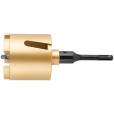 Коронка кольцевая по бетону алмазная безударная в сборе 82 мм (33486)