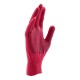 Перчатки Нейлон, ПВХ точка, 13 класс, цвет розовая фуксия, L (67826)