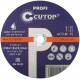 Профессиональный диск отрезной по металлу и нержавеющей стали Cutop Profi Т41-230 х 1,8 х 22,2 мм (39982т)