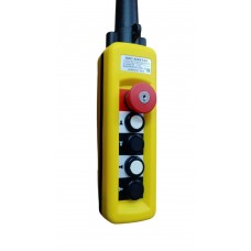 Пульт управления XAC-A4913Y для тали (4 кнопки, 2 скорости, ключ-марка, стоп, IP65, 380В) (1044631)