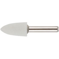 Шарошка абразивная (по металлу), хвостовик 6 мм, цилиндр заостренный 14х25 мм (36947М)