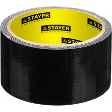 Лента армированная 48 мм, 10 м, черная STAYER Professional 12086-50-10