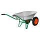 Тачка садовая, два колеса, грузоподъемность 170 кг, объем 78 л Palisad (689225)