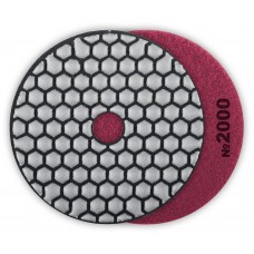 Круг алмазный гибкий шлифовальный АГШК 100 мм, №2000, сухое шлифование ЗУБР Профессионал 29868-2000