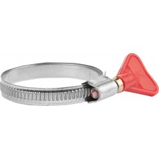 Хомут нержавеющий Бабочка 35 - 50 мм, накатная лента 9 мм, 2 шт ЗУБР Профессионал 37835-35-50