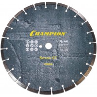 Диск алмазный CHAMPION бетон ST 350/25,4/10 Concremax (старый бетон, ж/б с наполн.сред.тв) (C1604)