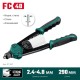 Компактный двуручный заклепочник FC-48, 2.4 - 4.8 мм, 290 мм KRAFTOOL 31161_z01
