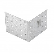 Крепежный уголок равносторонний 2 мм, KUR 100 х 100 х 80 мм Сибртех (46430)