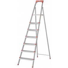 Лестница-стремянка стальная, 7 ступеней, вес 8,8 кг (65335)