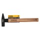 Молоток слесарный, 400 г, кованый квадратный боек, буковая рукоятка Denzel (10428)