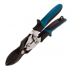 Ножницы по металлуPiranhaусиленные, 255 мм, прямой рез, сталь СrMo, двухкомпонентные рукоятки Gross