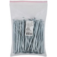 Шурупы оцинкованные, универсальные 6 х 120 100 шт Фасовка (20820-0)